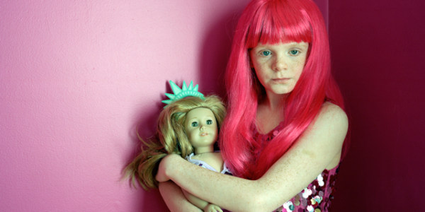 Seeing double: Portraits of girls and their American Girl dolls